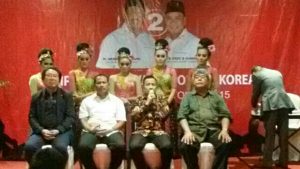 Calon Bupati/Wakil Bupati karawang Berangkatkan Penari Jaipong ke Korsel