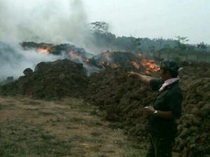 Gudang PT Assa Paper Terbakar