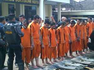 Puluhan Sindikat Ranmor Disukabumi Di Cokok Polisi