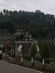 Polisi Masih Dalami Kasus Pembakaran Patung Arjuna di Situ Wanayasa Purwakarta
