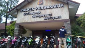 Polres Purwakarta Bongkar Sindikat Jual Beli Motor Bodong