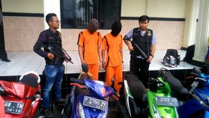 Polres Sukabumi Ciduk Dua Sindikat Curanmor