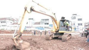 Pembangunan Mega Proyek Pasar Pelita Sukabumi Dimulai