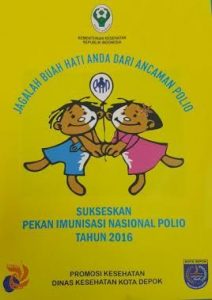 Kota Depok Targetkan 206.524 Balita Ikut PIN Polio