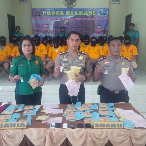 Polresta Depok Tangkap 39 Tersangka Narkoba