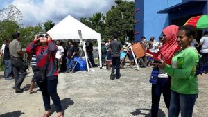 Sejumlah Warga di Mukomuko Sakit Mata Usai Saksikan Gerhana Matahari Total