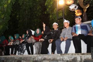 Berkunjug ke Purwakarta, Bupati Tapin Kagumi Air Mancur Sri Baduga