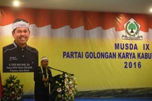 Ketua Golkar Jawa Barat Dedi Mulyadi Tanamkan Ideologi Perkaderan di Musda XI Golkar Kabupaten Sukabumi