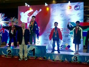 Duo Karateka Indonesia Rebut Juara Dunia