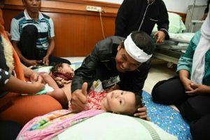 Golkar Sumedang Dilantik di Rumah Bayi Kembar Siam