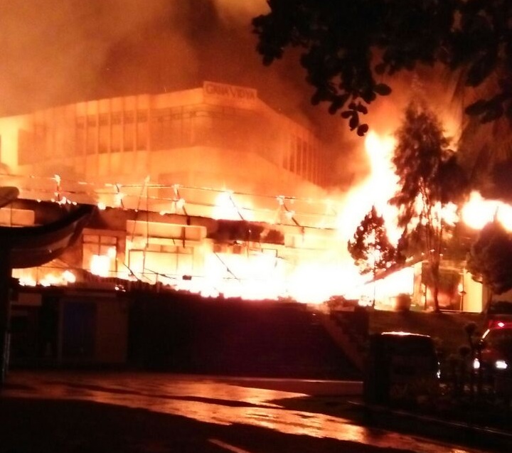 Hotel Pesanggrahan Jatiluhur Terbakar