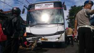Polres Purwakarta Tetapkan Sopir Bus Primajasa Tersangka