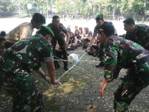 Danramil 07 Isi Kegiatan MPLS Dengan Wawasan Kebangsaan