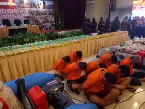 Kapolri Perintahkan Kapolda dan Propam Jaga Barang Bukti Sabu Satu Ton