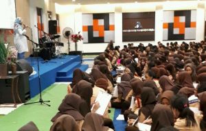 Bentuk Jiwa Pemimpin SMP 4 Depok Gelar Giat LDKS