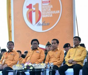 Presiden Ajak Partai Hanura Bersinergi Dengan Rakyat