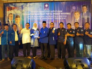 Setelah Golkar dan NasDem, PAN Dukung Anne-Aming di Pilkada Purwakarta