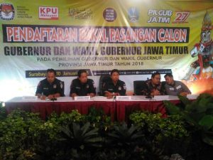 Hari Kedua, Belum Ada Paslon Daftar ke KPU Jatim