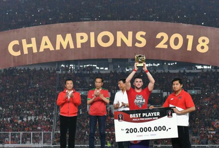 Persija Jakarta Juara Piala Presiden