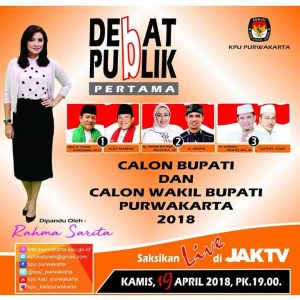 KPU Purwakarta Gelar Debat Publik Pertama Malam Nanti