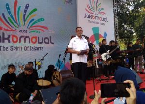 Perayaan HUT DKI di Rayakan di Jakarnaval 2018