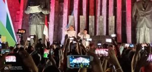 Ribuan Pendukung Jokowi – Amin Padati Tugu Proklamsi