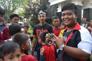 Komunitas Reptil Purwakarta Kenalkan Jenis-jenis Hewan