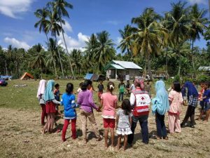 PMI Lakukan Psikososial Support Program Untuk Pengungsi Anak