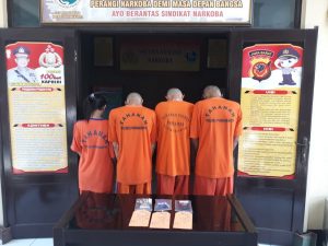 Empat Pelaku Diamankan Porles Purwakarta Kedapatan Mengkonsumsi Narkoba