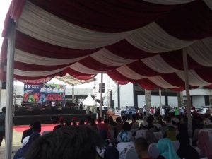 Uu Rizhalul Ulum Buka Festival Kabizza pada Pekan Kirab Pemuda Nasional