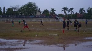 Laga Bola Persahabatan, Diskominfo 0-2 PWI Purwakarta