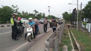 Operasi Zebra Lodaya : Puluhan Kendaraan Terjaring Razia di Patokbeusi Subang