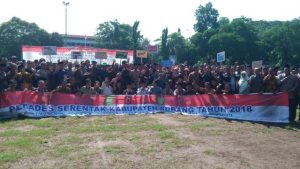 Ciptakan Ketertiban, Ratusan Calon Kades Di Subang Gelar Deklarasi Damai