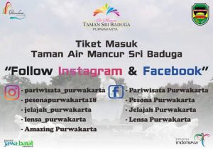 Mau Masuk Taman Air Mancur Sri Baduga Purwakarta Follow Medsos Berikut