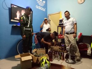 Polres Purwakarta Sita 1.130 Botol Miras