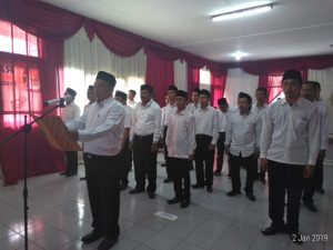 KPU Purwakarta Lantik 34 PPK Tambahan