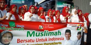 Emak-emak Arus Baru Muslimah Purwakarta Dukung Jokowi-Ma’ruf
