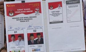 Surat Suara DPD dan Pilpres Tiba di Purwakarta