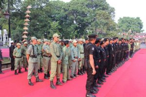 Pemkab Purwakarta Sertakan 7.190 Linmas Amankan TPS