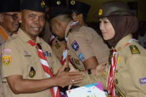 Ini Pesan Ketua Kwatir Cabang Pramuka Kepada Generasi Muda
