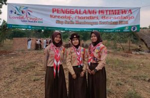 Tiga Siswi Smansa Jadi Pramuka Teladan Jawa Barat