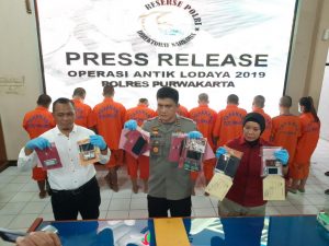 Sepuluh Pelaku Narkoba Diamankan