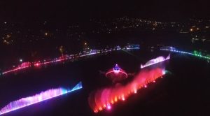 Tahun Baruan di Purwakarta, Nonton Air Mancur dan Tukar Nasib