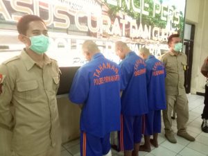 Lawan Petugas Saat Diamankan, Tiga Pelaku Curas Didor