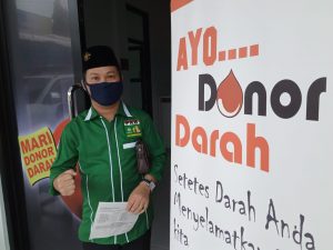 Fraksi PKB Purwakarta Donor Darah ke PMI