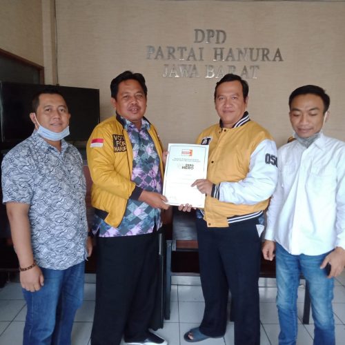 Kang Yayat Terpilih Lagi Jadi Ketua Hanura Purwakarta