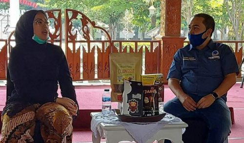 Ketua Partai Nasdem Purwakarta Silaturahmi dengan Bupati