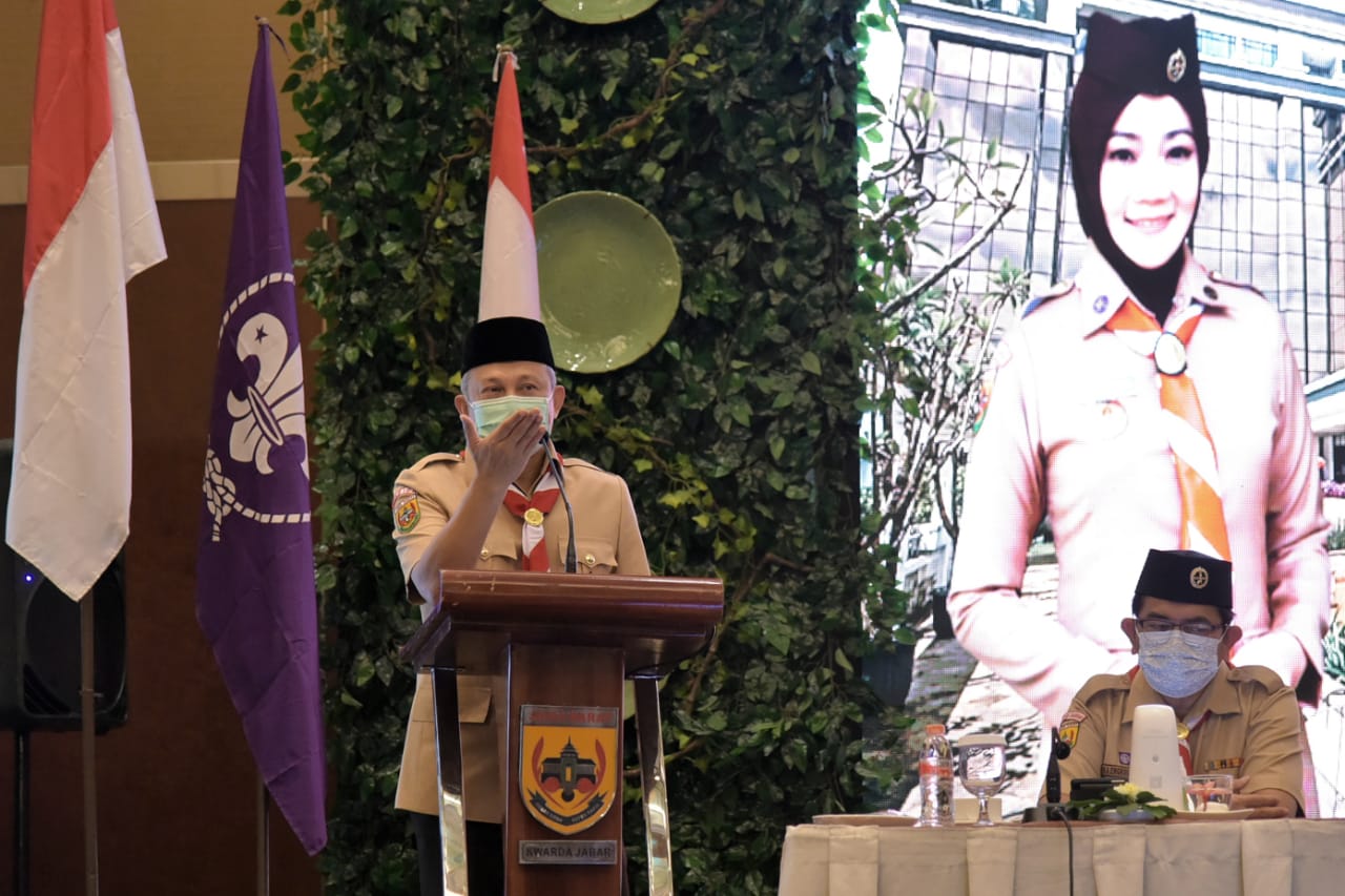 Sekda Jabar Minta Pramuka Bantu Tangani Pandemi