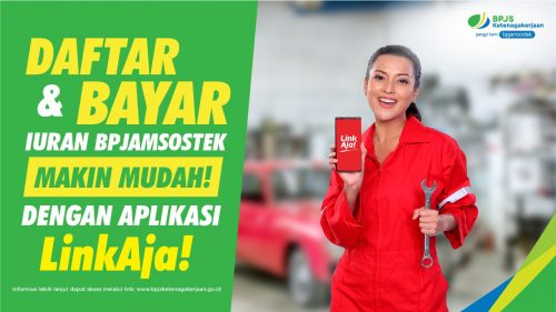 Permudah Transaksi, BPJAMSOTEK Gandeng LinkAja