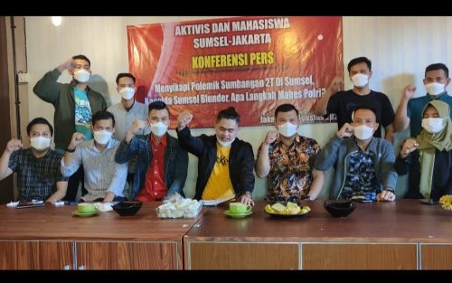 Mahasiswa Minta Kapolri Copot Kapolda Sumsel Eko Indra Heri